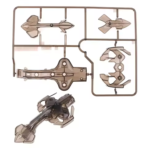Customizable Mini 4WD Car Shells in White, Black, Clear Black for FMA Chassis Models
