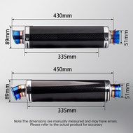 Universal 51MM Moto Escape Muffler Fit STB Z900 CBR250 XMAX125 FZ25 ZX6R Ninja400 R25 R3 MT07 250SR 