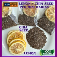 Lemon with Chia Seed | Pek Mini Harian | Daily Pack | 1 Hari 1 Pek | Mudah Food