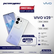 Vivo V29 5G | 12GB RAM + 256GB ROM | 12GB RAM + 512GB ROM | 6.78 Amoled Display