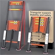 Telescoping Ladder Extension Telescopic Collapsible - 12.5 FT Rv Telescope Foldable Extendable Tall 