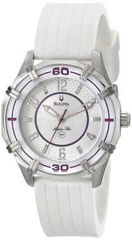 Bulova Women's 96L144 Solano Marine Star Rubber Watch