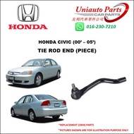 HONDA CIVIC S5A ES / ET ('00 - '05) TIE ROD END (PIECE)