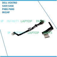 Dell Vostro 5459 5458 P48G P68G 0K2J4F K2J4F laptop Dc jack Charging Port