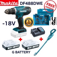 MAKITA DF488DWE/ DF488DYEX4 / DF488 18V CORDLESS DRILL ( MAKITA COMBO )-1 YEAR WARRANTY