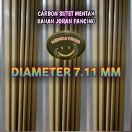 Carbon Sutet Bahan Mentah 7.11 mm