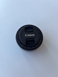 【二手9成新】Canon EF-M 22mm f/2 STM 餅乾鏡 /大光圈定焦鏡（EOS M系列必備）