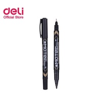 Cd Writing Pen Plastic Envelope PERMANENT MARKER Black deli U104