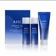 AHC 保濕精華旅行套裝 - 洗臉膏+ 爽膚水+ 保濕霜