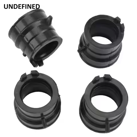 ACZ 4Pcs Motorcycle Carburetor Pad Intake Outlet Manifold Interface Plastic For HONDA CBR250 CB400 M