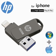 HP 1TB 2TB OTG Pendrive 2 In 1 Otg Usb แฟลชไดรฟ์แท่ง Usb สำหรับ iPhone iPad HD หน่วยความจำ