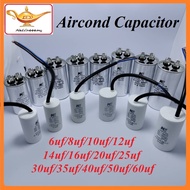AirCond Kapasitor CBB65 [20uf/25uf/30uf/35uf/40uf/45uf/50uf/60uf] CBB60[6uf/8uf/10uf/12uf/14uf/16uf 