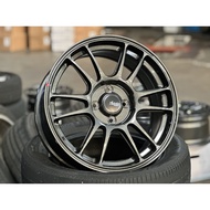 NEW 16X7J Advanti Ameros Rim (set of 4) Gunmetal 4X100 for City Jazz Vios Yaris Myvi Mazda 2