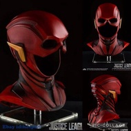 罕有 1:1 原大 電影 閃電俠 正義聯盟 Justice League The Flash Helmet 1/1 Life Size Prop Cosplay Mask Wearable Batma