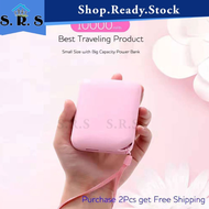SRS_Super Slim Power Bank 10000 Powerbank 10000mAh 10000 Power Bank 4 Color Fast Charging Powerbank 