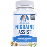 Best Relief Product with Magnesium - Assist Supplement with Quercetin, Feverfew, Butterbur, from Dr.