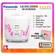 *FREE KITCHEN TOWEL* Panasonic 1.8L Mechanical Jar Rice Cooker SR-JP185WSK