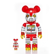 Bearbrick 100% & 400% Set To-fu Oyako Devilrobots 25th Anniversary