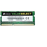 Sodimcorsair VALUE SELECT DDR3 8GB 1600mhz CMSO8GX3M1A1600C11