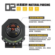 Outdoor Car High-Precision Guide Ball Car Guide North Car Interior Luminous Slope Multi-Function Gui