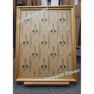 Photo Gold Frame (Handmade) Bingkai Foto (Frame only for size Gambar Agong & Perdana Menteri)