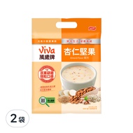 ViVa 萬歲牌 元氣什穀堅果飲 杏仁堅果配方  12包  2袋  28g