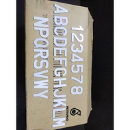 (7 pcs=RM4.99) C70 C50 GBO Y80 YB100 NUMBER PLATE