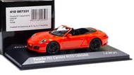 1/43 Minichamps Porsche 911 (991.2) Carrera 4 GTS Cabriolet 