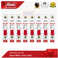 Himel MCB 1 Pole C Curve 6kA (4A–40A) SNI