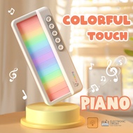 Electronic Piano Toy Portable Keyboard Piano For Kids Light-Up Musical Piano Educational Toy Piano B