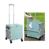Duckyo Foldable Trolley 4 Wheels Shopping Cart With Wheels