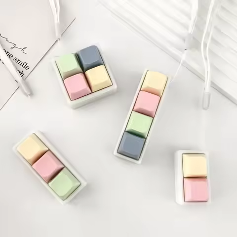 Relaxing 2/3/4 Keys Finger Keyboard Key Button Stress Relief Decompression Gadget Pass The Time Fidg