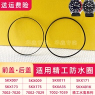 Waterproof Ring Seiko Water Ghost Skx007 011 009 Black White I Ling Front Glass Back Cover Rubber Gasket Accessories