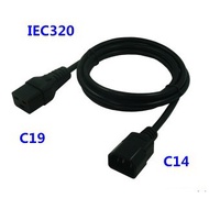 IEC-320 AC Power Cord Cable C14 to C19