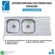 Volk Camelia WDO12050B Bak Cuci Piring / Kitchen Sink
