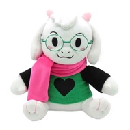 Deltarune Ralsei Plush With No Hat green Fur Glasses & Scarf Fashion Plush Toy .TasteWorld