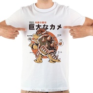 Bowser Shirt Mens | Bowser Tee Shirts | Anime Kaiju Shirt | Kaiju Tshirt Men - Anime Funny XS-6XL