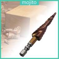 Mojito M35 Woodworking Tool HSS-Co M35 Cobalt Step Drill Bit 3-13mm Spiral Groove Bits