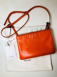 Celine trio 小款  橘色 愛馬仕橘🍊 稀有顏色釋出 美包