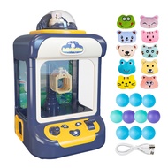 Claw Machine Toy Candy Claw Machine Mini Claw Machine with 20 Toys Electronic Arcade Game for Kids C