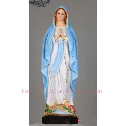 Special Offer 40CM tall # HOME Church TOP Ornament Religious Catholicism Christianism Our Lady at Lo
