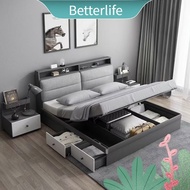 Tatami Style Bed Frame with Drawers and Storage Space for Storing Clothes - Multi Functional Tatami 