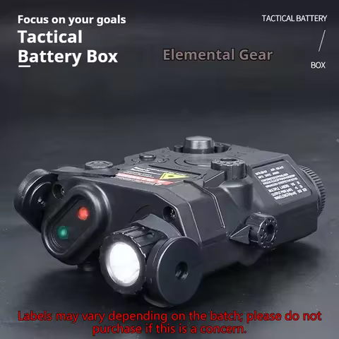 Tactical PEQ15 Laser Pointer, PEQ15 Laser Box M600C High-Intensity Tactical Flashlight, Strobe Laser