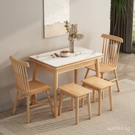 Small Apartment Table Extendable Dining Table and Chairs Modern Simple Dining Table Folding Combinat