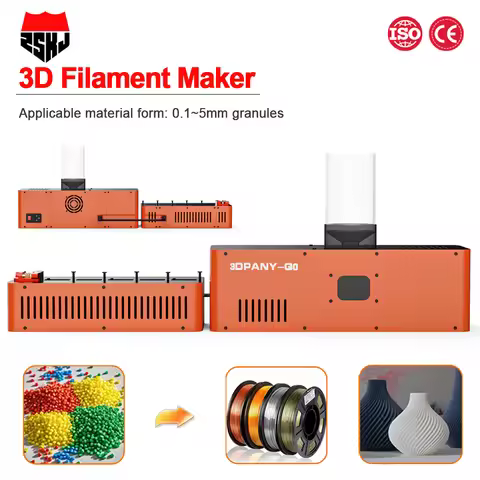 3D Printer Filament Extruder Q0 Filament Making 300°C 300g/h 1.75mm for PLA ABS PETG TPU PC PA HDPE 
