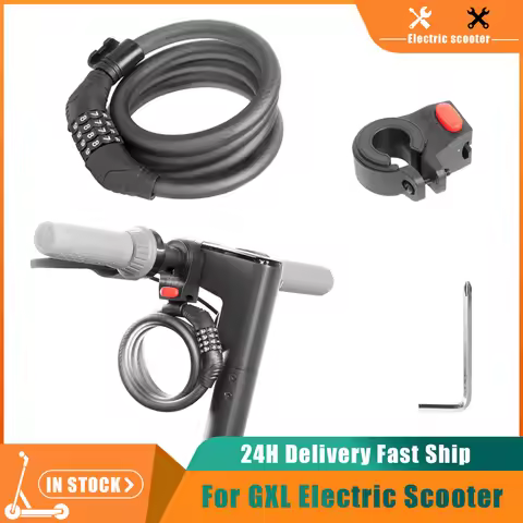Electric Scooter Lock 4-Digit Combination Lock For Xiaomi M365/Pro2/Max/GXL/Ninebot Anti-Theft Ideal
