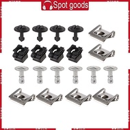 WIN 20Pcs Engine Under Cover Splash Shield Body Fixing Clip Bolts Screws for A4 A6