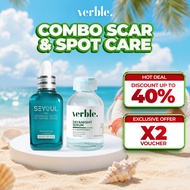 VERBLE Combo Scar & Spot Care Serum Pitted Scar Removal + Seyoul Advanced Youth Activating Serum SEY