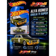 Hot Wheels Alfa Romeo Giulia TI Super Green | Cool Classics 4/10 | Diecast 1:64 | Ready Stock