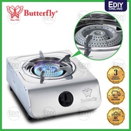 Butterfly Stainless Steel Single Gas Cooker Stove 368B/305 BGC-368/305 Dapur Gas Masak Tunggal 煤气灶 【